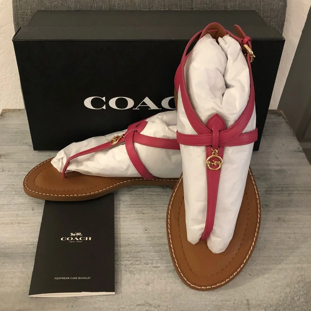 Coach Raspberry Sandals - Picture 4 of 6